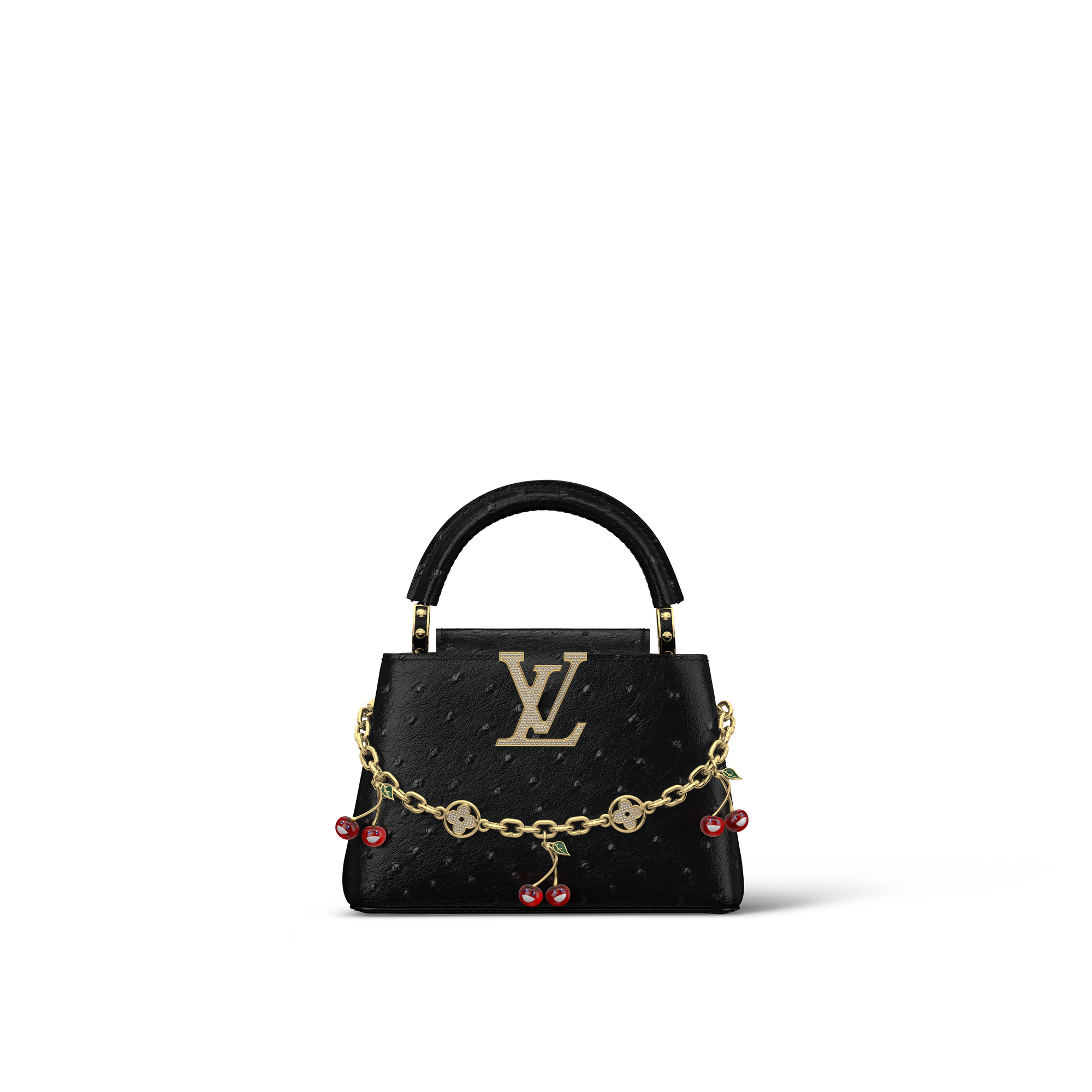 LV x TM Bolsa Capucines Mini Avestruz - Bolsas | LOUIS VUITTON ®